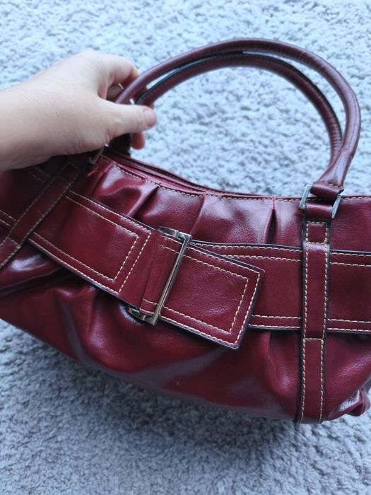 NEXT сумка бордова сумка з пряжкою зі штучної шкіри високої якості