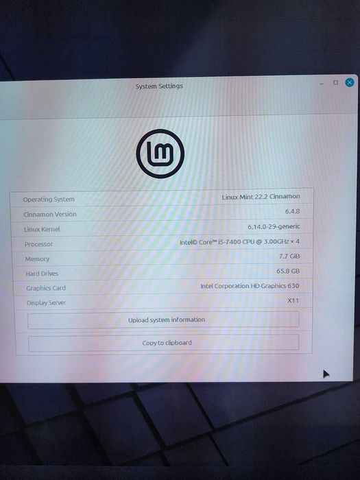 Lenovo M710S Intel i5 7500 - Bez RAMu i bez dysku.