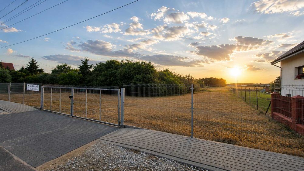 Działka 6400m2 media Zębowo