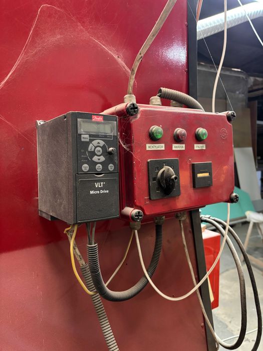 Piec grzewczy na Olej opałowy, moc grz. ok. 100kW, wyd. 12.000m3/h