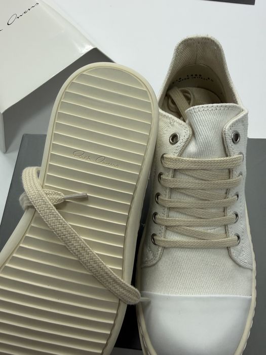 Нові Кеди Rick Owens Ramones DRKSHDW White Low/size 37-44/ Преміум якість!
