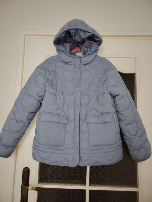 Куртка девочке стеганная осень с капюшоном 158-164р Reserved