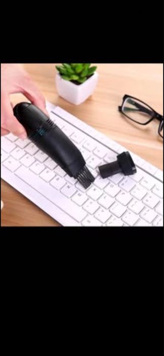 Mini aspirador teclado