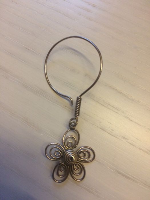 Kolczyki srebrne hiszpańskie