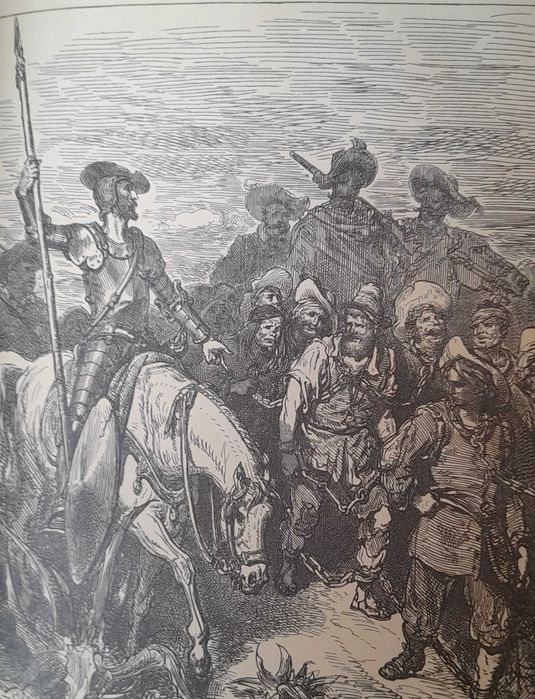 Сервантес. «Хитроумный идальго Дон Кихот Ламанчский». БВЛ, тома 37, 38