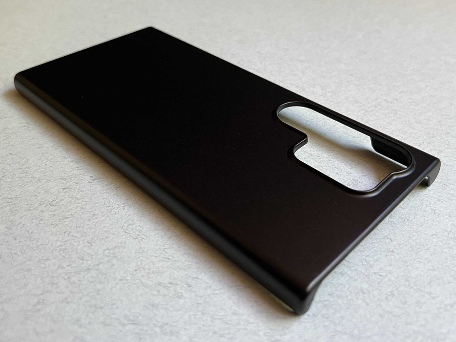 Samsung Galaxy S24 Ultra чохол матовий пластик чорний тонкий чехол