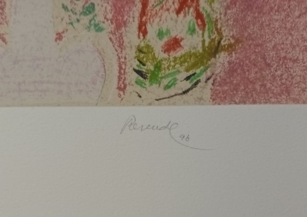 Serigrafia de Júlio Resende