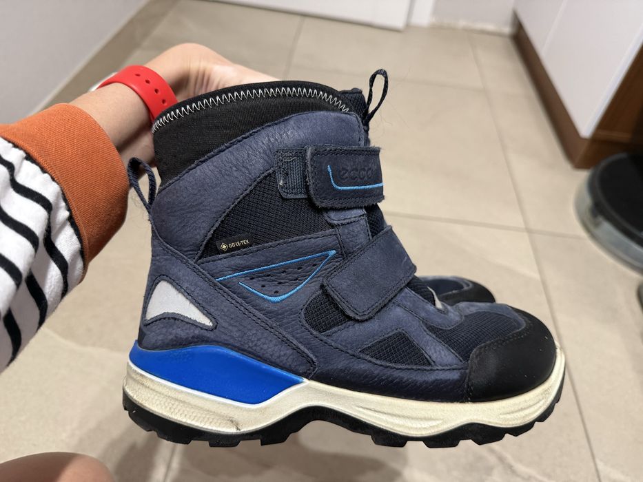 Чоботи Ecco, зимові черевики ecco