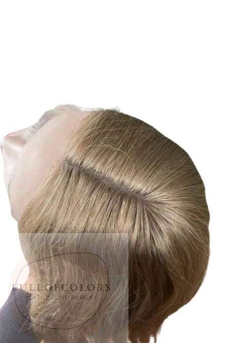 Bardzo dluga peruka blond wlosy naturalne prosta 100% ludzkie