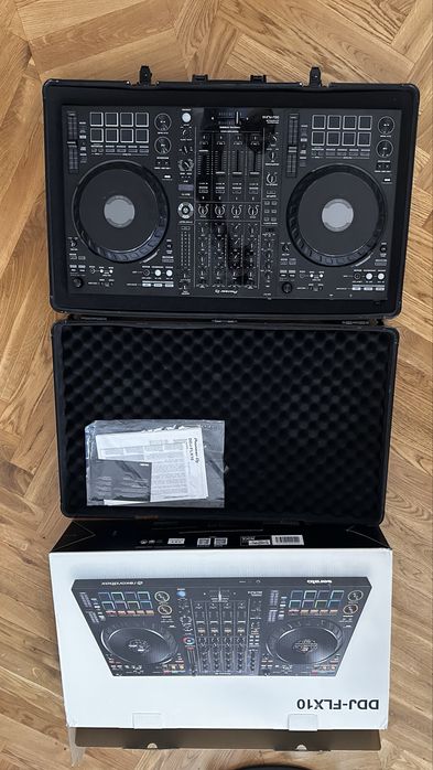 FLX10 Pioneer DDJ + Magma Carry Lite DJ Case XXL  PLUS– stan idealny