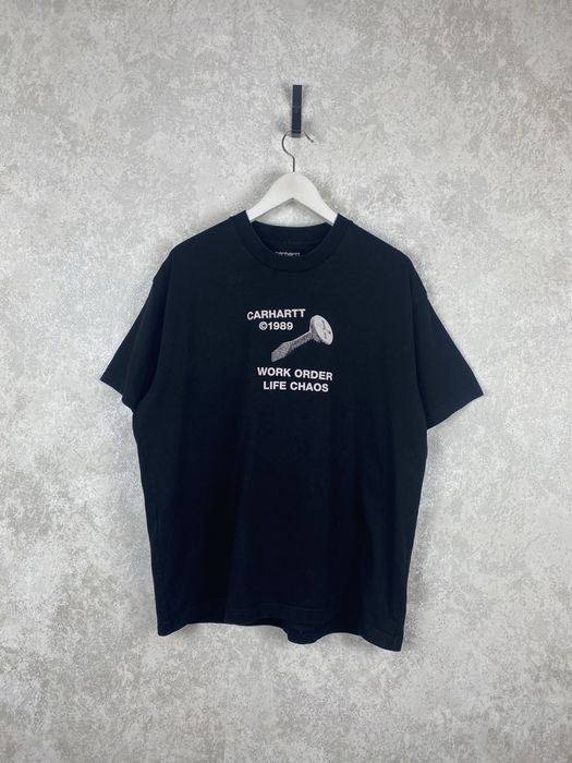 Чоловіча футболка Carhartt WIP Strange Screw T-Shirt в гарному стані, оригінал M