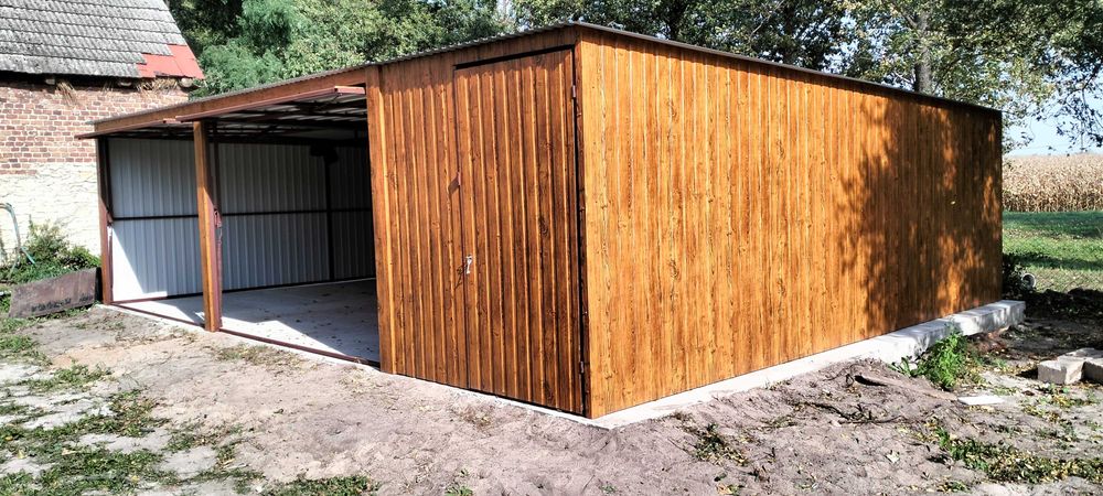 Garaż blaszany garaż blaszak garaże blaszane 8x6  5x7 7x5 łódz