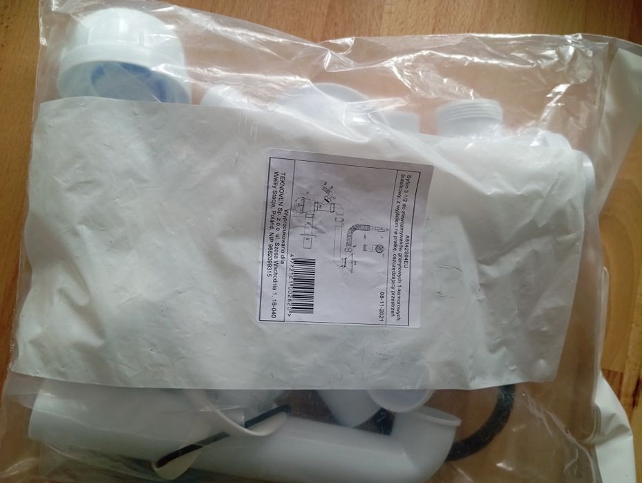 Syfon 3 1/2 do zlewozmywaków granitowych 1-komorowych, butelkowy