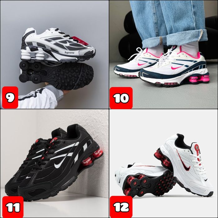 БЕЗ ПЕРЕДПЛАТИ‼️Кросівки Nike Shox Ride 2 x Supreme / 36-46