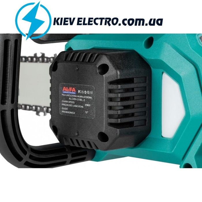 Аккумуляторная бесщеточная пила AL-FA ALCRH-21BL-2 (21V / 4Ah)