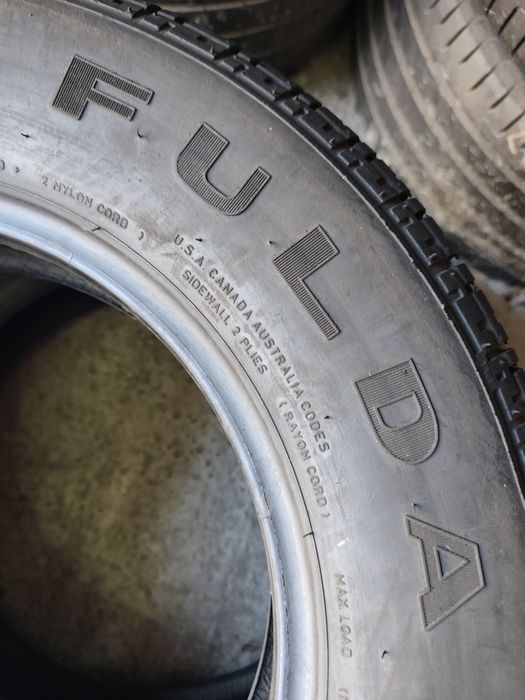 Pneus 185/70VR15 Fulda Y-2000 com 85% piso