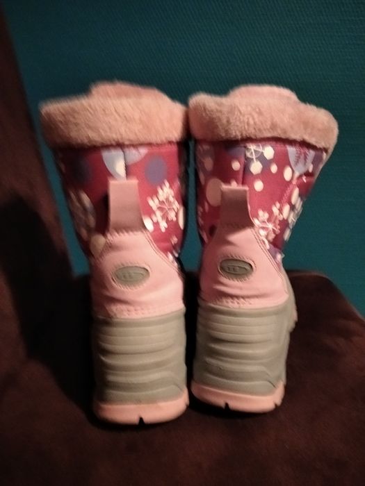 Śniegowce dziewczęce rozmiar 34
