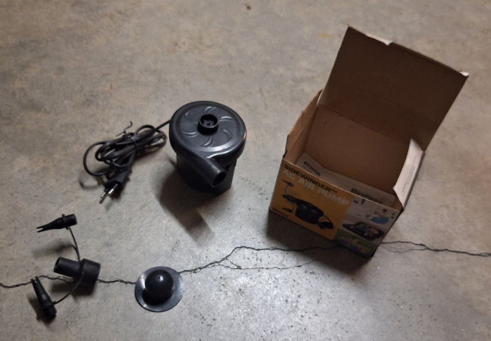 Bomba de ar (3 adaptadores)