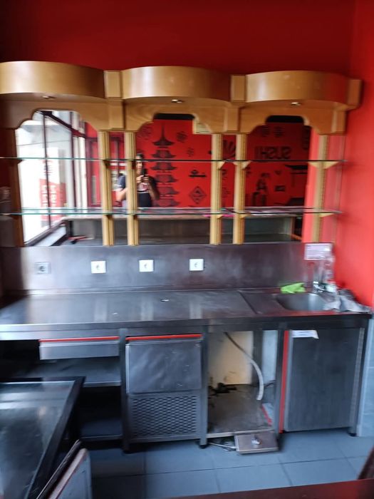 Coffee Counters and Refrigerator in Excellent Condition64553187154563122