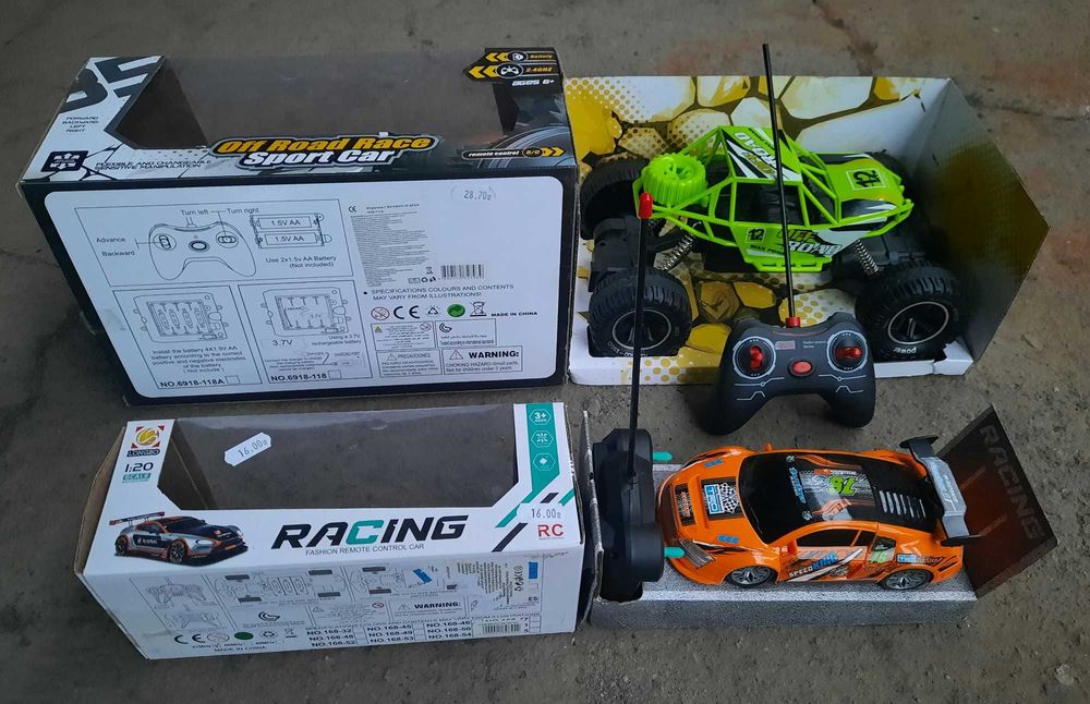 машинка с пультом управления