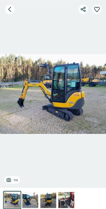 Minigiratoria Yanmar SV16
