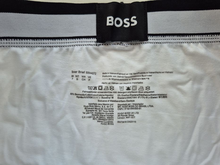 Bokserki Męskie 3pak Hugo Boss S