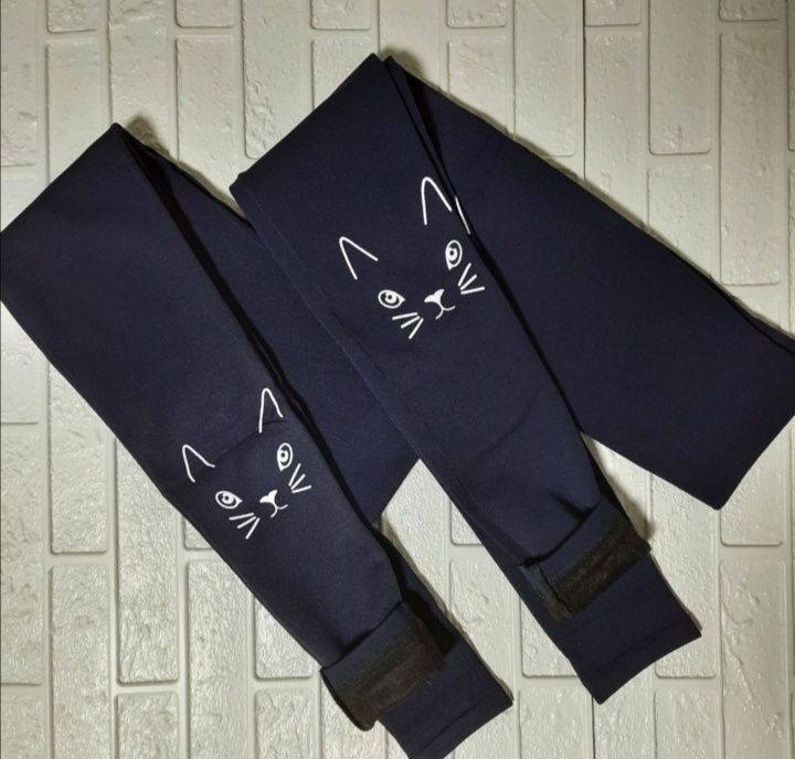 Распродажа! Лосины зимние теплые на меху для девочки р.146-164