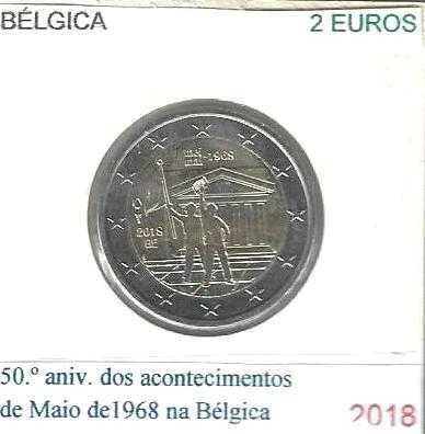 Bélgica - - - - - Moedas Comemorativas de 2 Euros