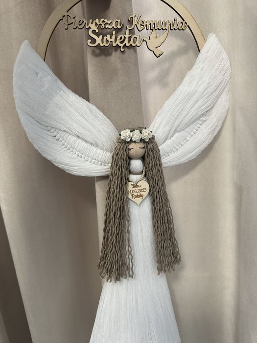 Aniol stroz makrama prezent