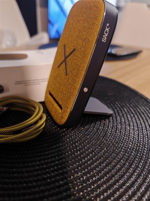 Power bank SACK it 6000 mAh bezprzewodowe ładowanie indukcja nowy