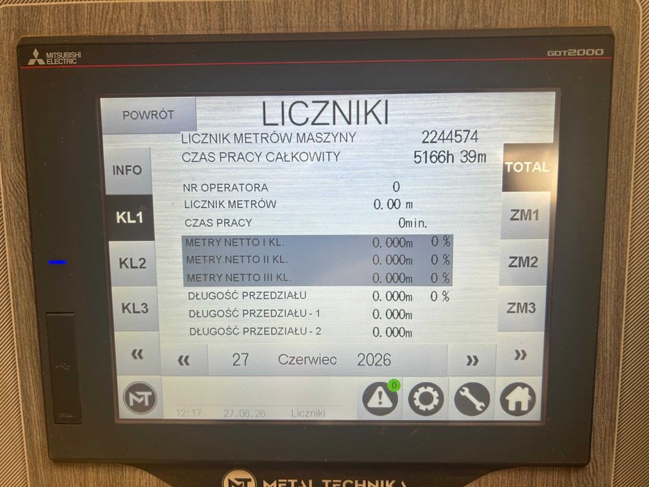 Optymalizerka OWD-1600 Metal-Technika 2020r. 100% sprawna, stan bardzo dobry