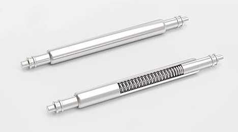 2szt. Pin teleskop do zegarka i smartwatchy solidny gruby 24mm