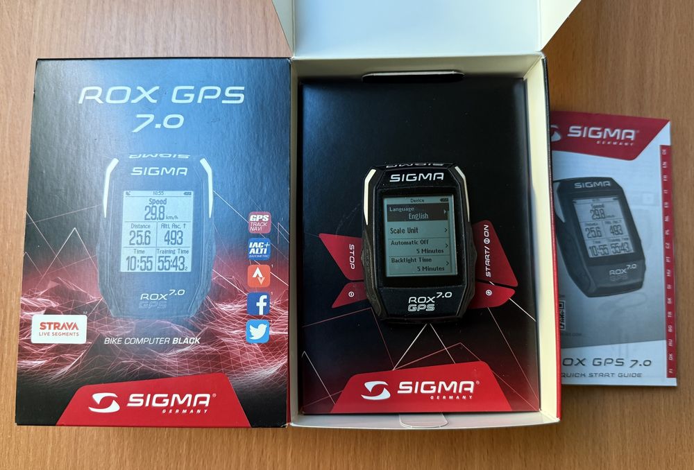 Licznik rowerowy SIGMA ROX GPS 7.0