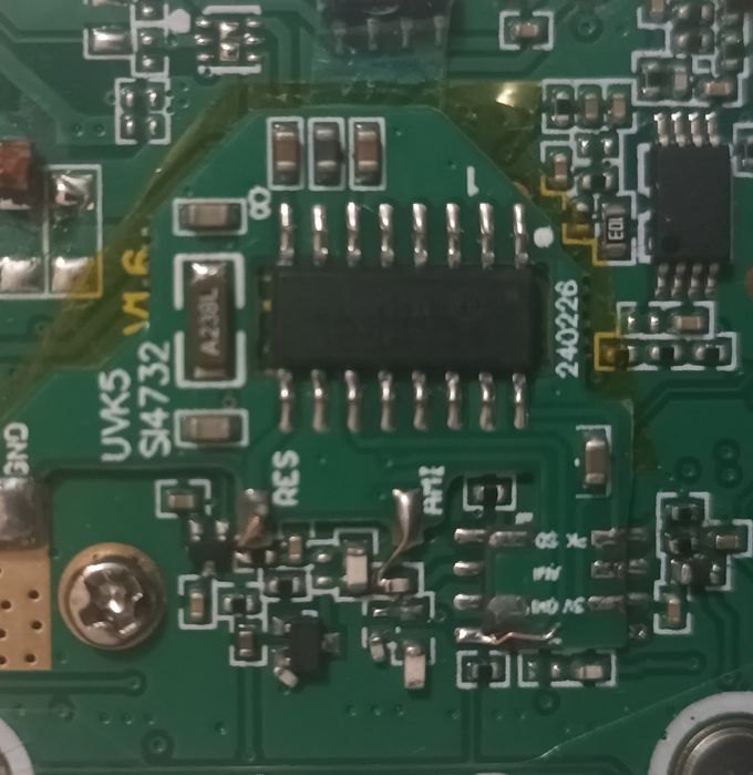 Рація Quanheng uv k5 з платою SI4732 та посиленою антеною