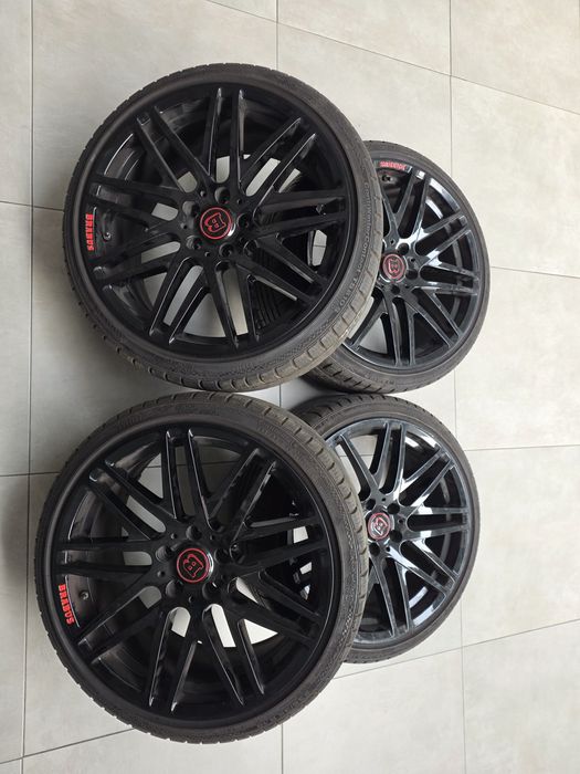 Jantes Brabus originais 19" com pneus 235/35 R19