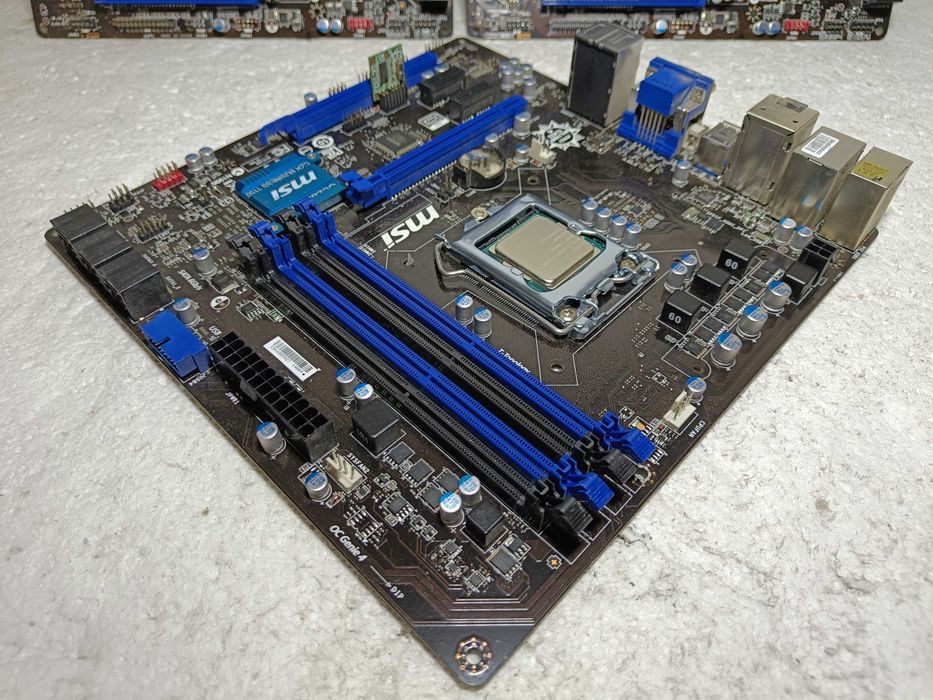 КОМПЛЕКТ Материнська MSI B85M-G43 + процесор i3-4170 LGA1150