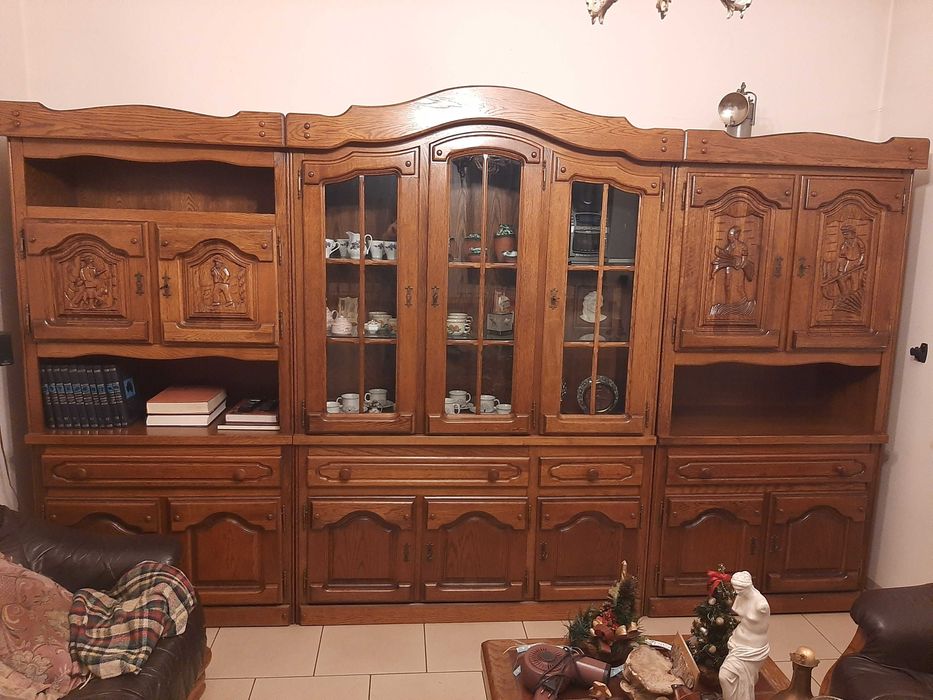 Meblościanka w stylu retro