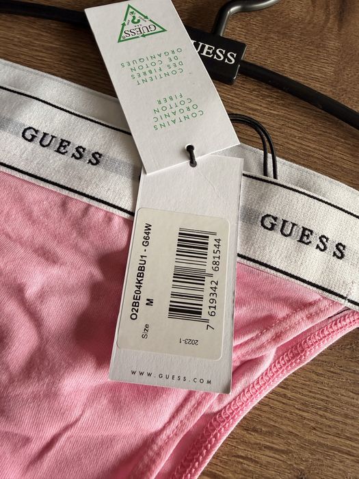 Guess majtki bielizna z napisem r M albo S wycięte brazyliany figi