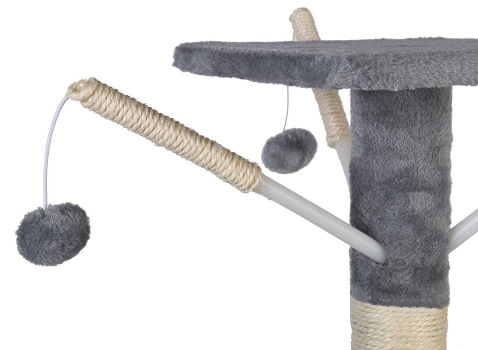 Drapak dla kota XL z zabawkami