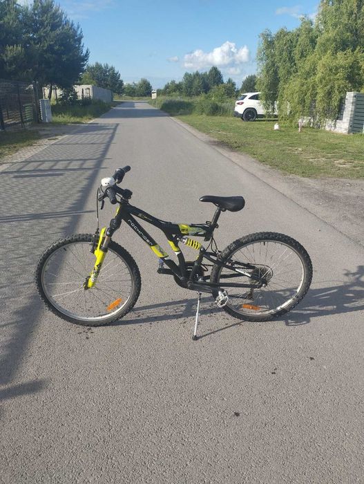 Rockrider 24" – rower górski z pełnym zawieszeniem