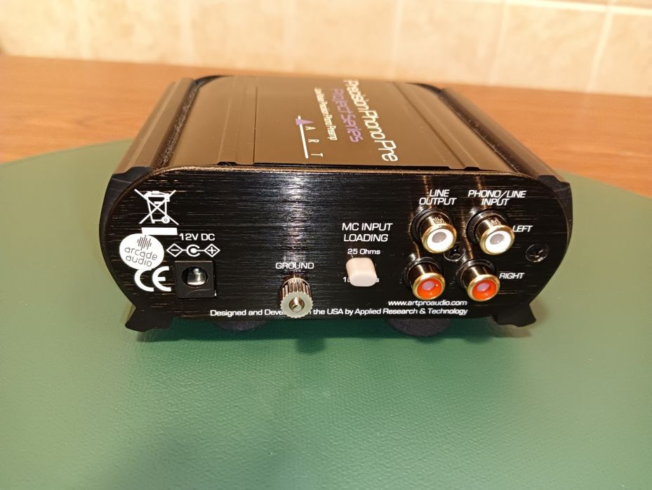 Przedwzmacniacz gramofonowy ART PRECISION PHONO PRE AMP   wys. jakosc