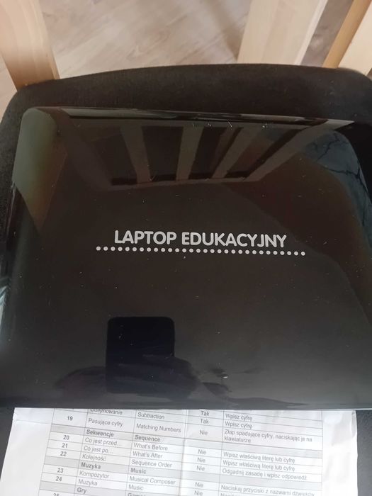 Laptop edukacyjny