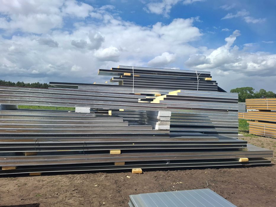 Płyty warstwowe obornickie poliuretan / 2 gatunek OD RĘKI