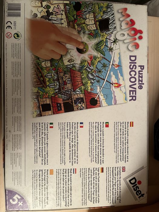 Magic discover puzzle piratas diset 100