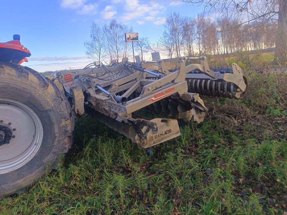 Brona talerzowa hydrauliczna BTHL Rolex Tolmet Unia Lemken