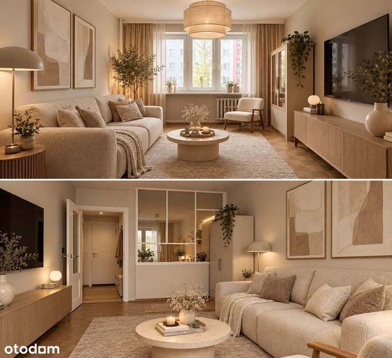 47 m² | 3 pokoje | II piętro | Sportowa, Otwock | do remontu