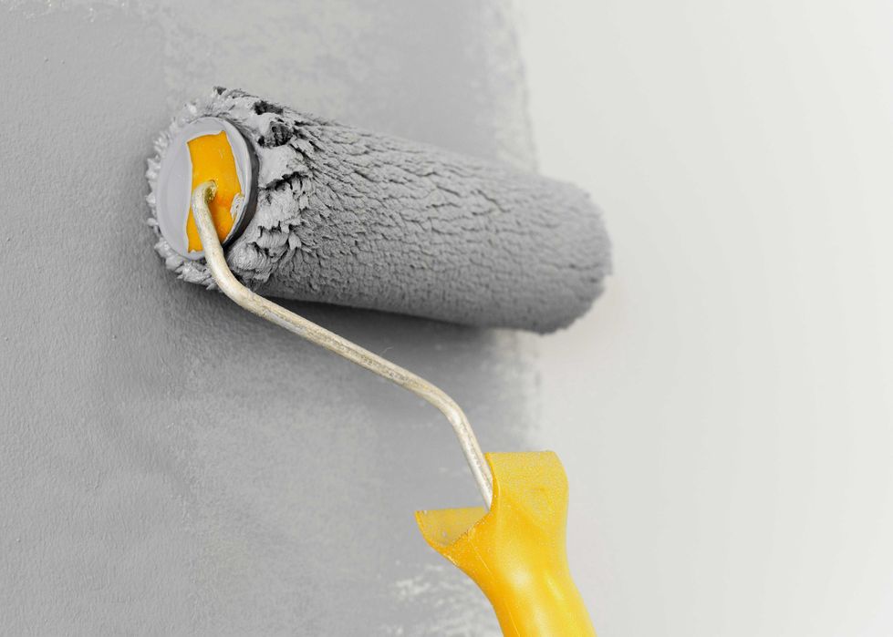 Malowanie ścian, gładź.