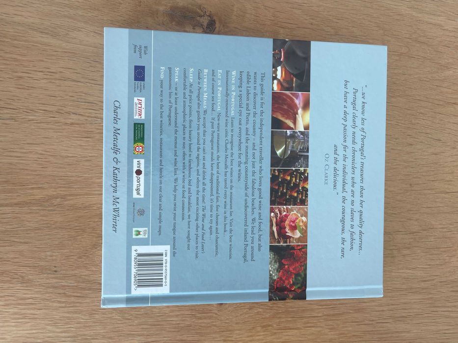Livro "The Wine And Food Lover's Guid To Portugal"
