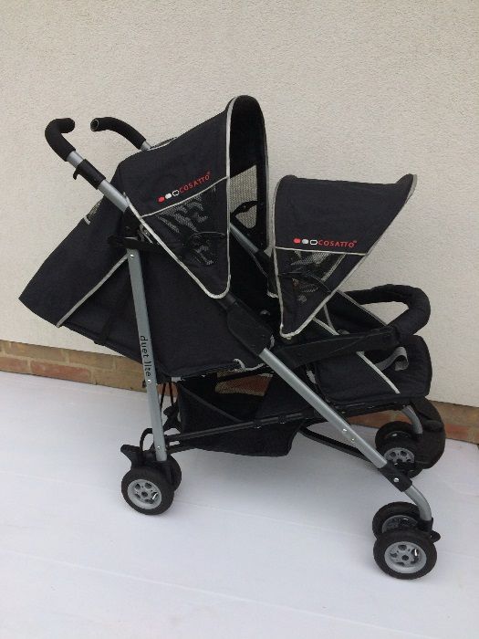 Wozek blizniaczy,podwojny COSATTO