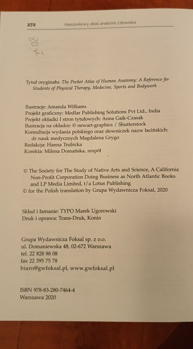 Atlas anatomii człowieka - Chris Jarmey